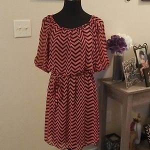 Cute Chevron print dress